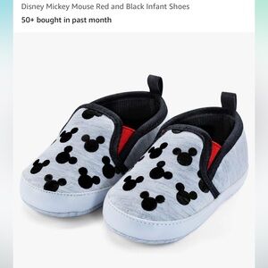 Mickey Mouse Slip-ons Sz 5